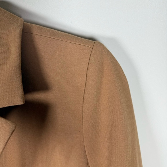 Eloquii The 365 Semi Stretch Two Button Blazer Tan Size 16 - Picture 3 of 13